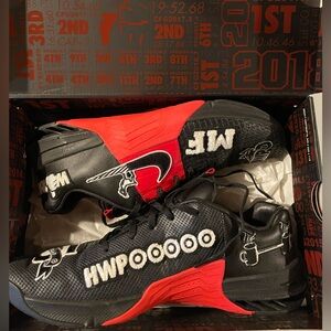Nike Metcon 8 MF Mat Fraser Black Red Smoke Grey DO9387-001 Men's Size 11.5